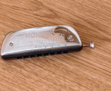 Hohner Chrometta 8 Chromatic Harmonica Key of C Vintage Musical Instrument