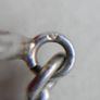 Vintage Long Heavy Sterling Silver rolo Chain. (pocket watch chain) Solid silver statement chain. 52" long - 26,20g Image 6