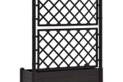 Garden Planter with Trellis 100x43x142 cm PP Anthraciteplant