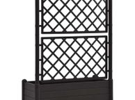 main image for ad Garden Planter with Trellis 100x43x142 cm PP Anthraciteplant