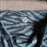 Black Zebra Print High Waist Sports Leggings and Cropped Top, size S  NEW LOOK Image 3