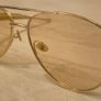 Gold-tone aviator sunglasses Image 5