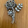 Old Diamante Broaches (3) Image 4
