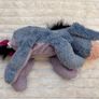 Disney Winnie The Pooh Eeyore Dangly Beanbag Plush Vivid approx. 30 cm. Used Please see photos Image 7