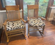 wooden rocking chairs