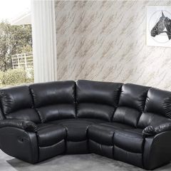leather recliner corner