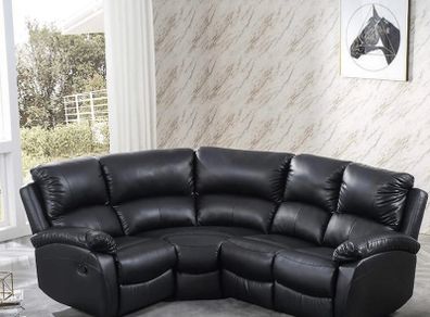leather recliner corner