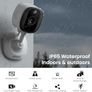 Outdoor Security Camera - 2K CCTV Camera Systems IP65 Waterproof, Home/House WiFi Indoor for Pet Dog Baby, Human Detection, 24/7 Storage Colour Night Vision Smart Siren Work with Alexa C1 Image 8