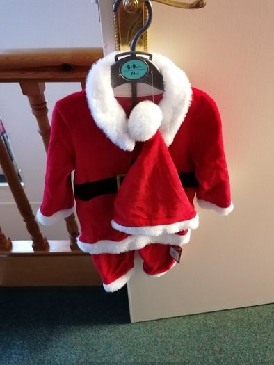 Baby Boy 3 piece REDUCED Christmas Santa Set