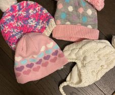 Toddler winter hat bundle