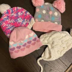 Toddler winter hat bundle