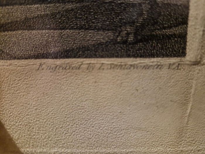 Antique Engraving by Luigi Schiavonetti (1802)