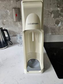 Sodastream machine with bottles