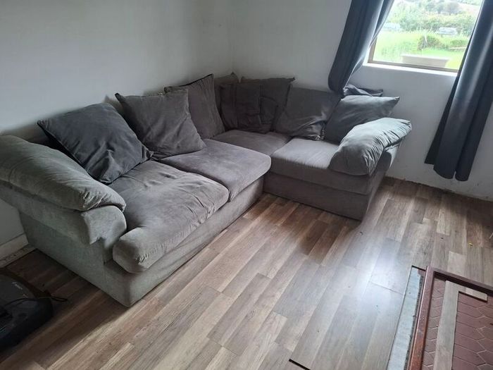 L shaped couch FREE TO TAKE