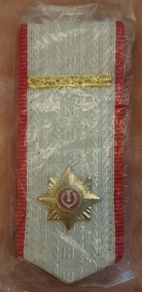 Vintage Chinese national railway shoulder boards