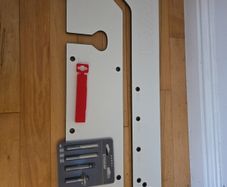 New worktop jig and 4 piece new router cutter piece