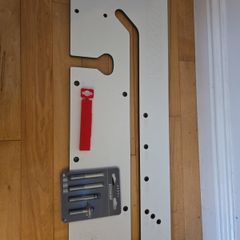 New worktop jig and 4 piece new router cutter piece