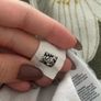 Ellesse Light Grey All-Over Monogram Logo T-Shirt Image 5