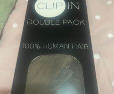 Medium brown 20 inch brand new double sided extensions