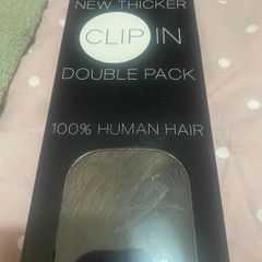 Medium brown 20 inch brand new double sided extensions