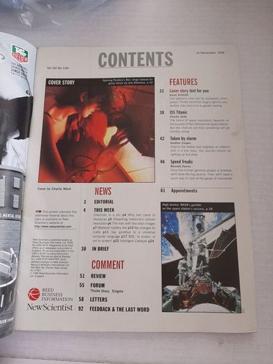 vintage science magazine 1999