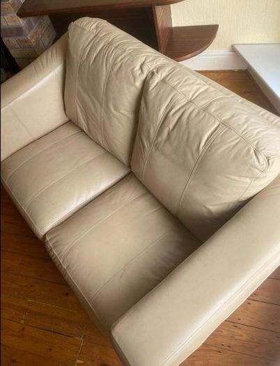 beige sofa