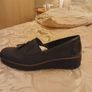 Rieker Slip on  low Wedge Shoes New Navy. 40. 6.5 Image 4