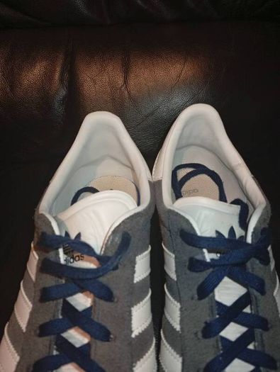 Adidas Gazelle Grey Suede Trainers
