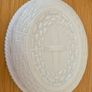 Beautiful Milk Glass Hen on Nest Image 6