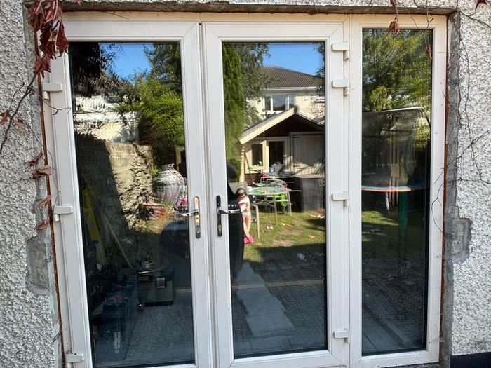 French Doors with side panel