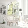 Cream Tassels Hanging Chair Hammock QUALITY with cream cushion!! Image 7