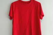 Pre Owned Red Short Sleeve Top