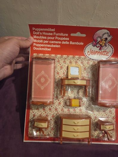 1970's Doll house Furniture - Brand New sealed