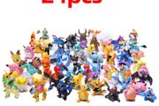 144 Style Pokemon Figure Toys Anime Pikachu Action Figure Model Ornamental Decoration Collect Toys For Children's Christmas Gift