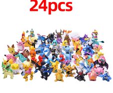 144 Style Pokemon Figure Toys Anime Pikachu Action Figure Model Ornamental Decoration Collect Toys For Children's Christmas Gift