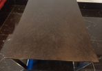 Living Room Wooden Table Dark Brown