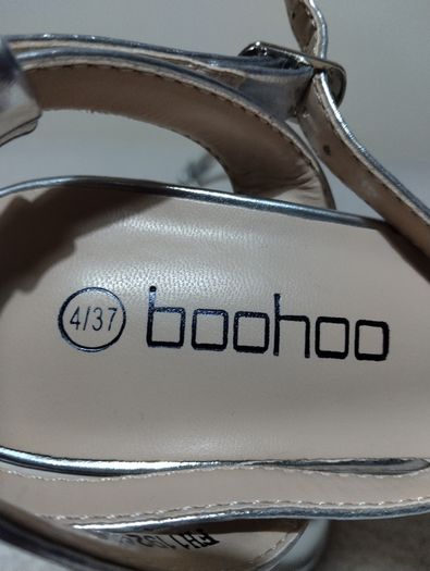 Boohoo Silver Occasion Shoes