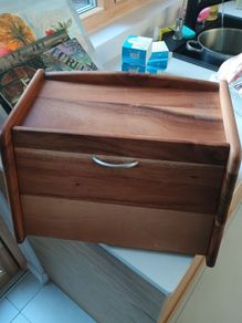 Bread box, wood