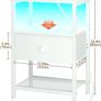 Set of 2 Bedside Table with Charging Station Image 6