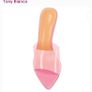 Light Pink Tony Bianco Vinyl musk Marley Heels Uk Size 7 1/2 BNIB Image 6