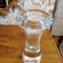 Studio Hand Blown Free Form Vase. Very Heavy. Image 9