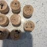 20 Rubber stamps - 25mm diameter in size Image 4