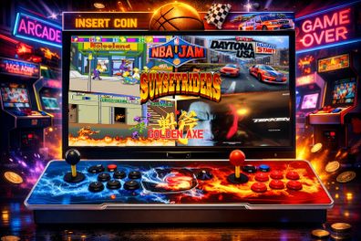 2-4P Home Arcade Console Plug & Play