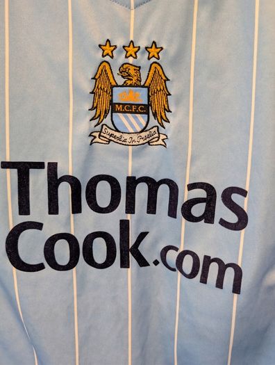 Manchester City Football Shirt | 2007/08 | Le Coq Sportif | L