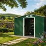 10ft x 8ft XL Metal Garden Shed Image 2