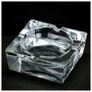Large Mid Century Modernist JG Durand Franch Crystal Ashtray Image 2
