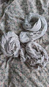 Two Cot sheets & 1 mattress protector sheet