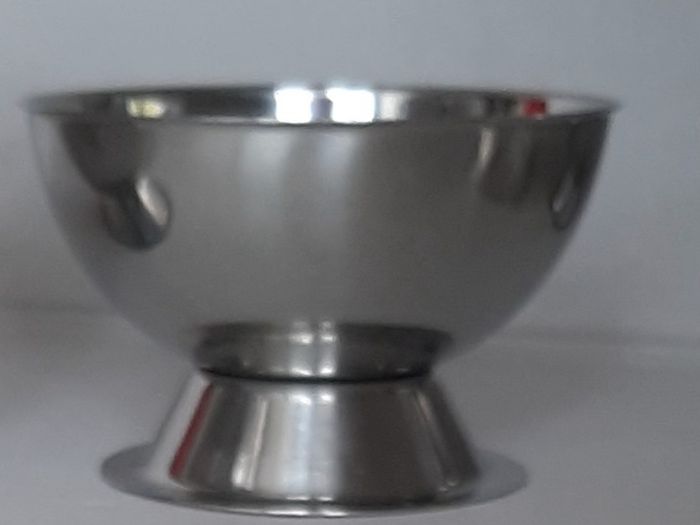 vintage stainless Steel dish