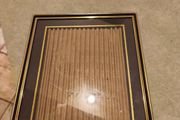 Vintage Metal Gold Tone Picture Frame 8 X 6 inches Holds A 4x6 inches Photo