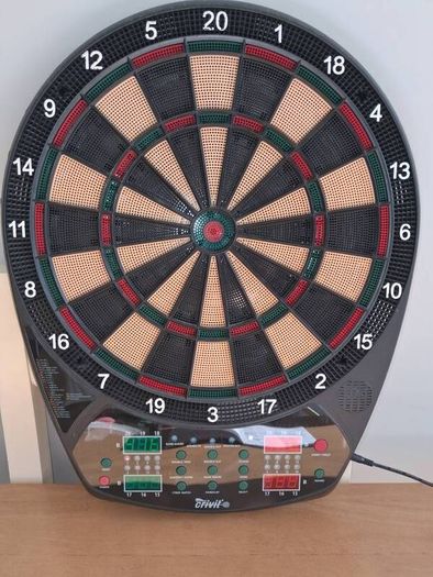 Crivit Electronic Dart Game With Darts & Instruction Manuel - RRP - 29.99